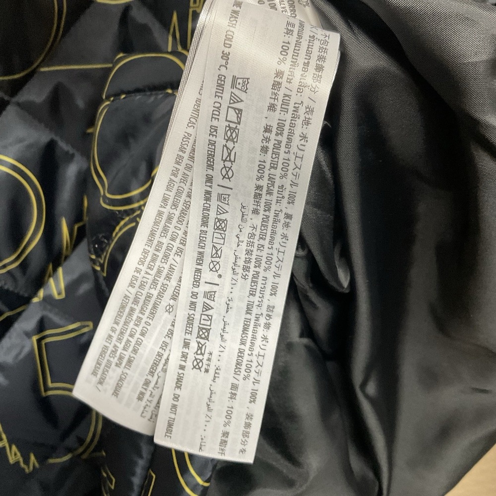 Walt Disney World 50th Anniversary Quilted Puffer Jacket Black Adult Unisex XL - Picture 9 of 10